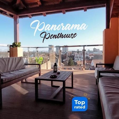 Panorama Penthouse Apartman Belgrád Kültér fotó